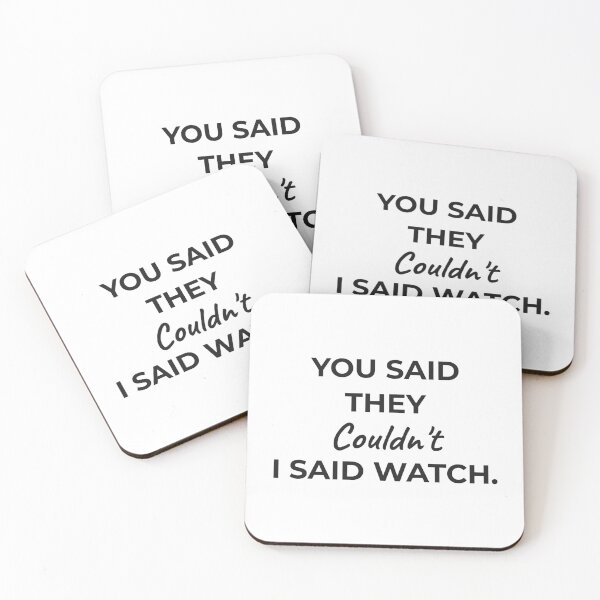 Item preview, You Said They Couldn't I Said Watch - Special Education designed and sold by Off The Clock Creative.