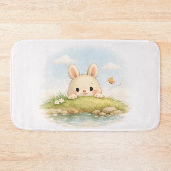 Item preview, Bunny – Soft Minimalist Animal Illustration designed and sold by NytasCraftHub.