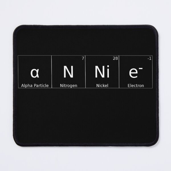 Item preview, ANNIE - ✨ ELEMENTS & PARTICLES NAME SERIES ✨- for darker background designed and sold by WheelieGdArt.