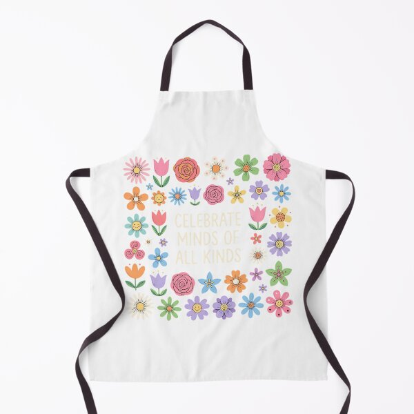 Item preview, Celebrate Minds Of All Kinds Neurodiversity Floral Message designed and sold by chattsuede.