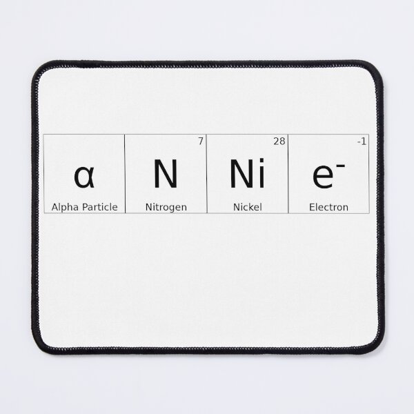 Item preview, ANNIE - ✨ ELEMENTS & PARTICLES NAME SERIES ✨- for lighter background designed and sold by WheelieGdArt.