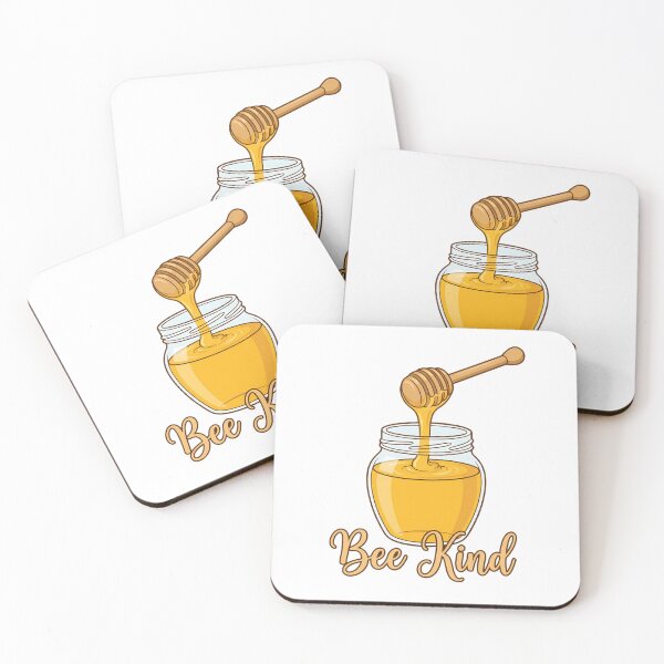 Item preview, Bee Kind Honey Dipper Wholesome Pun designed and sold by chattsuede.
