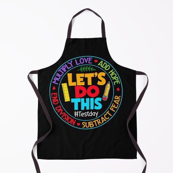 Item preview, Let’s Do This Test Day Math Teacher Design designed and sold by LashondaGreen89.
