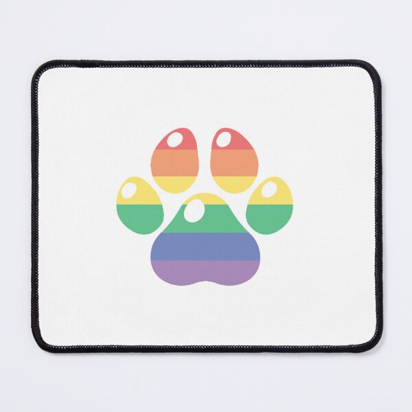Item preview, Pride Paw v.2 - Pastel designed and sold by TuftsNTails.