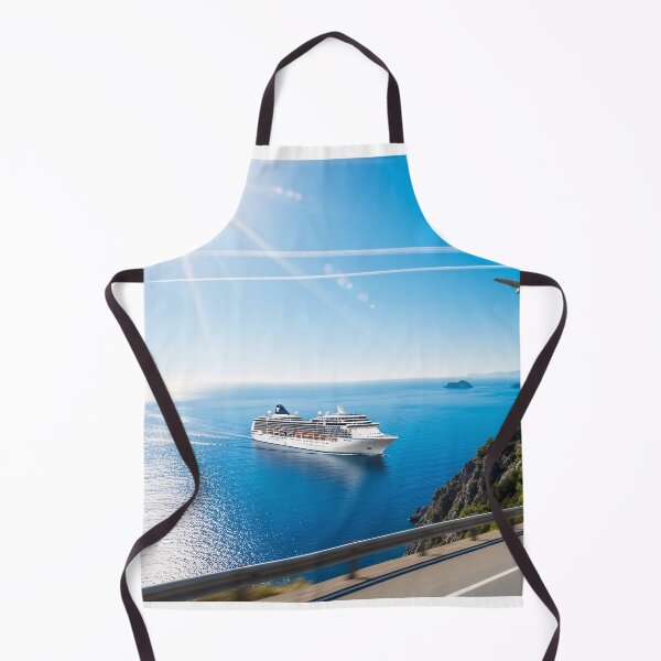 Item preview, Coastal Travel Transport Scenic Illustration designed and sold by PixorStudio.