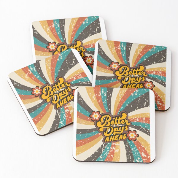 Item preview, Better Days Ahead – Retro Vintage Sunshine Burst designed and sold by Novalineastudio.