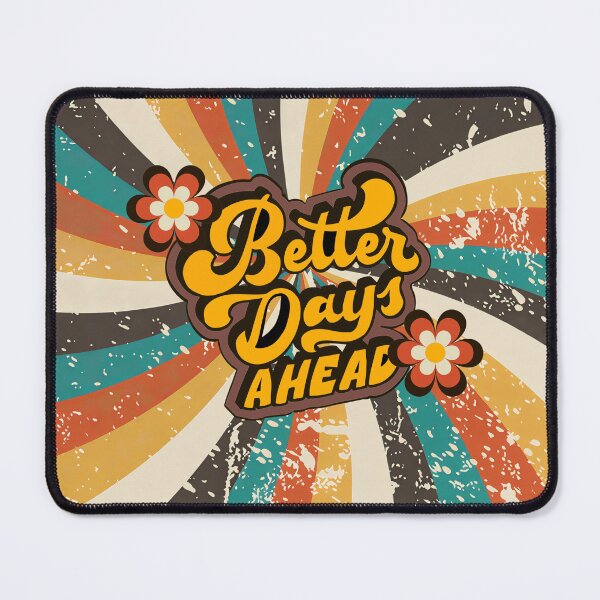 Item preview, Better Days Ahead – Retro Vintage Sunshine Burst designed and sold by Novalineastudio.