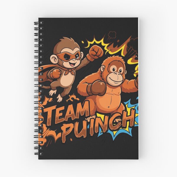Item preview, Team Punch Cartoon Monkey and Orangutan Design designed and sold by cassidyu.