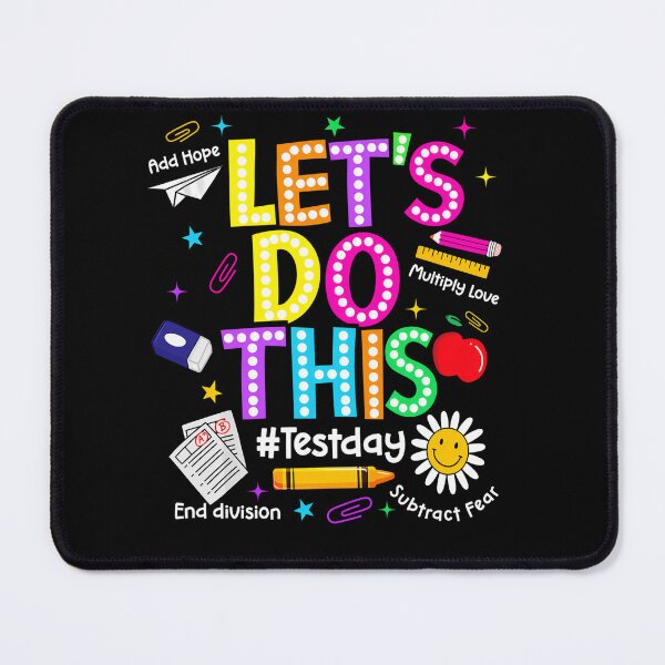 Item preview, Let’s Do This Test Day Polka Dot Math Motivation Design designed and sold by LarryMBrown.