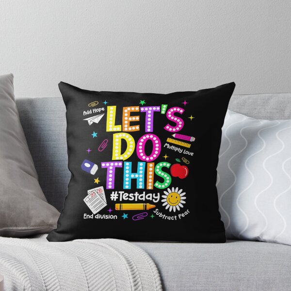 Item preview, Let’s Do This Test Day Polka Dot Math Motivation Design designed and sold by LarryMBrown.