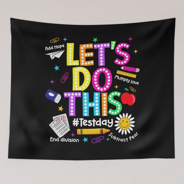 Item preview, Let’s Do This Test Day Polka Dot Math Motivation Design designed and sold by LarryMBrown.