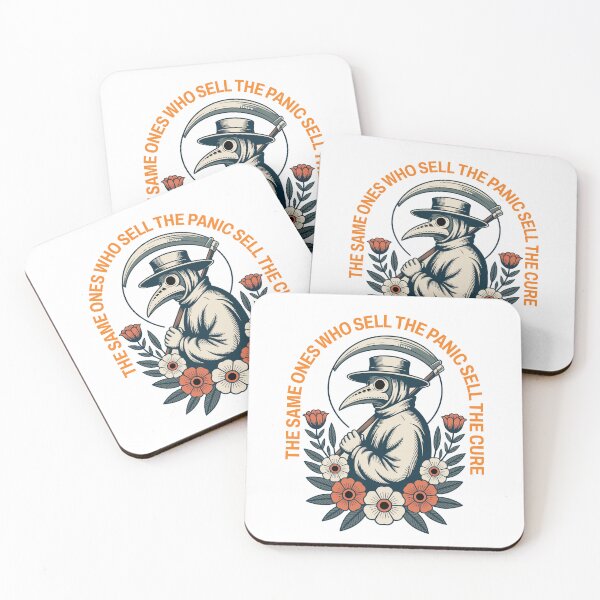 Item preview, Plague Doctor Same Ones Who Sell The Panic Sell The Cure Design designed and sold by PrintMastery.