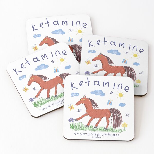 Item preview, Ketamine Horse Funny Medical Sarcasm  designed and sold by PmindHalow.