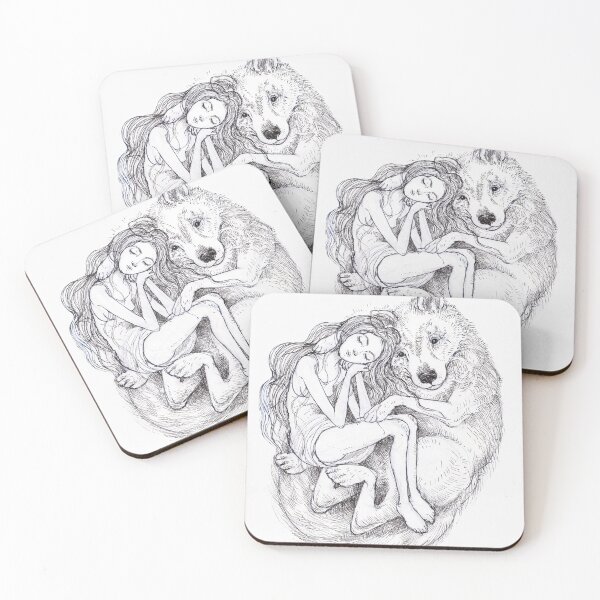 Item preview, safe in the arms of the white wolf designed and sold by alexandra frank.