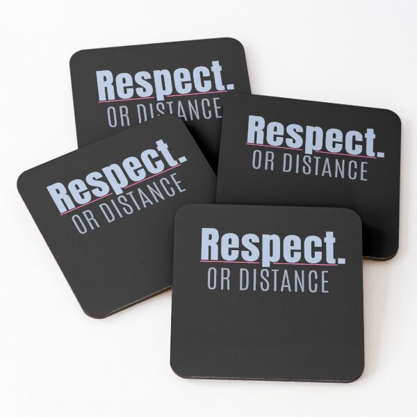 Item preview, Respect or Distance Bold Statement Design designed and sold by StoryInCode.