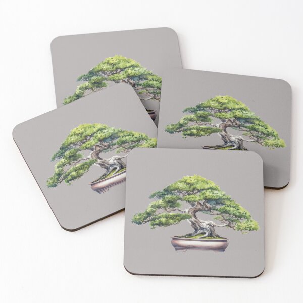 Item preview, Bonsai Tree Shohin watercolor designed and sold by rooocz.