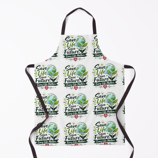 Item preview, Save Life Save Future Every Life Matters Eco Motivational Sticker designed and sold by Ishratparween11.