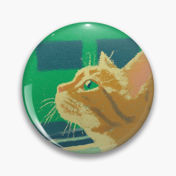 Item preview, Orange Cat Looking from Bus Window Travel Cute Aesthetic Design designed and sold by Meow-Attitude.