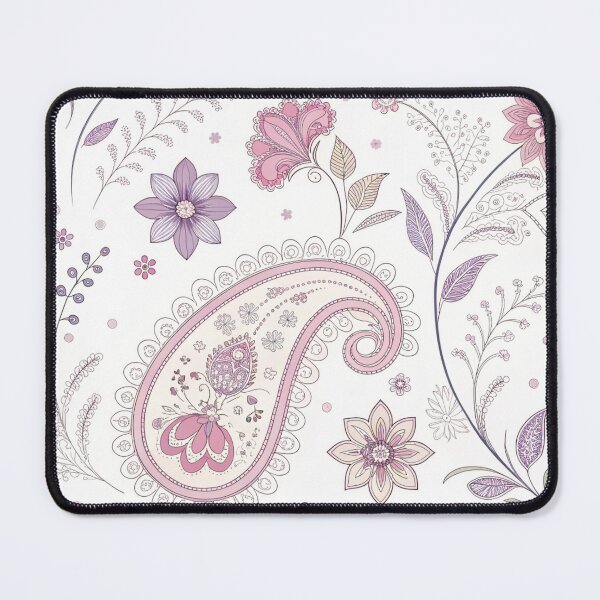 Item preview, Paisley Seamless Pattern in Soft Pink and Purple | Elegant Floral Design, Vintage Aesthetic Background designed and sold by Erik Visnievskij.