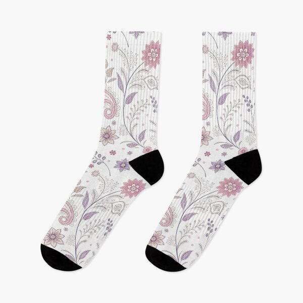 Item preview, Paisley Seamless Pattern in Soft Pink and Purple | Elegant Floral Design, Vintage Aesthetic Background designed and sold by Erik Visnievskij.