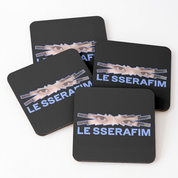 Item preview, Chaewon eyes Le Sserafim Logo ver.2 kpop designed and sold by ShiroHero.