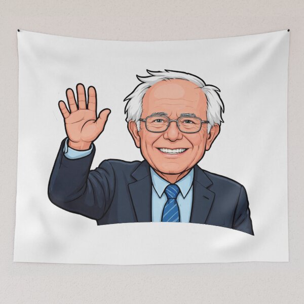 Item preview, Feel The Bern Bernie Sanders Waving designed and sold by Owcomm.