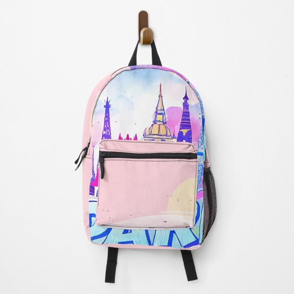 Item preview, Paris Pastel Eiffel Tower City Art designed and sold by Ekracreatives.