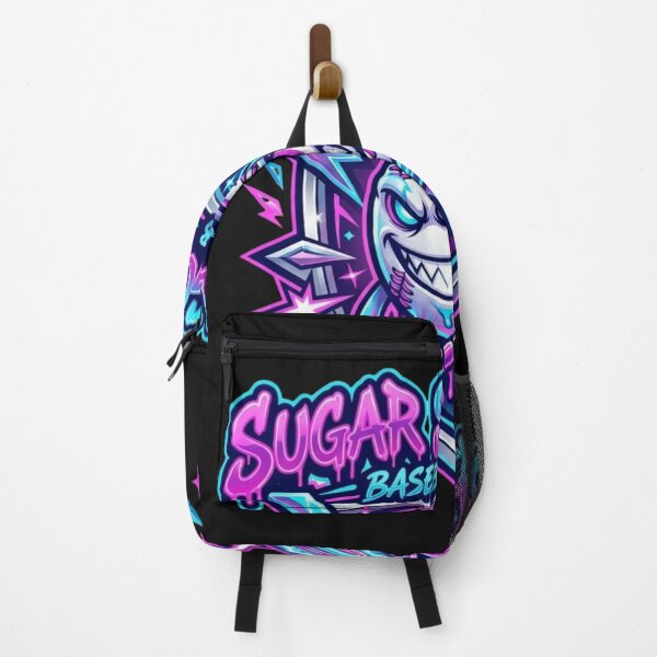 Item preview, Vibrant Baseball Character Graphic with Neon Bat designed and sold by cassidyu.
