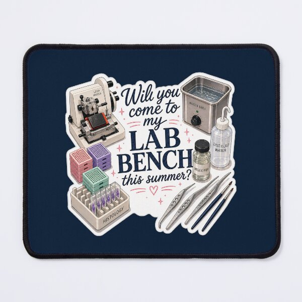 Item preview, Will You Come to My Lab Bench This Summer? designed and sold by daintyriot.