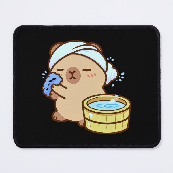 Item preview, Relaxing Capybara Spa Day designed and sold by VelvetDes.