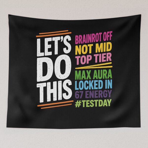 Item preview, Let’s Do This Gen Z Test Day Motivation designed and sold by LarryMBrown.