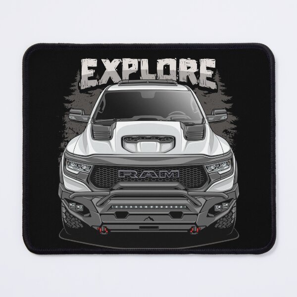 Item preview, RAM 1500 TRX (Bright White) designed and sold by JioojiProject.