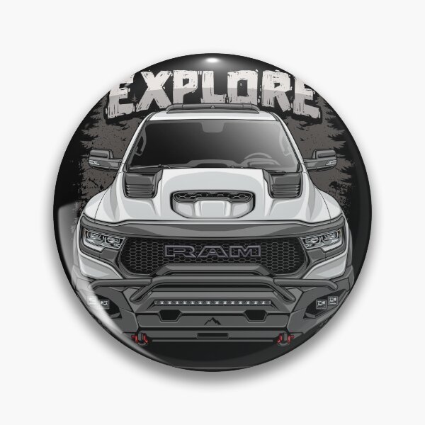 Item preview, RAM 1500 TRX (Bright White) designed and sold by JioojiProject.