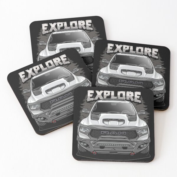 Item preview, RAM 1500 TRX (Bright White) designed and sold by JioojiProject.