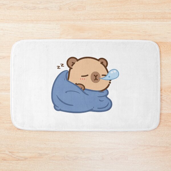 Item preview, Sleepy Nap Time Capybara designed and sold by VelvetDes.