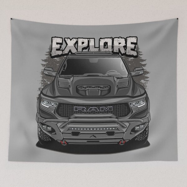 Item preview, RAM 1500 TRX (Diamond Black) designed and sold by JioojiProject.