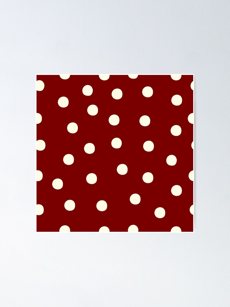 Imagen 1 de 3, Póster con la obra Retro polka dot pattern, diseñada y vendida por feelingfunky.