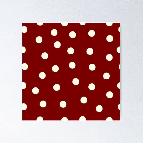 Item preview, Retro polka dot pattern designed and sold by feelingfunky.
