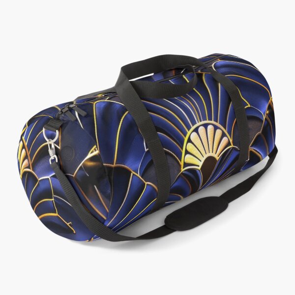 Item preview, Midnight Royal Blue And Golden Art Deco Pattern designed and sold by DEC02.
