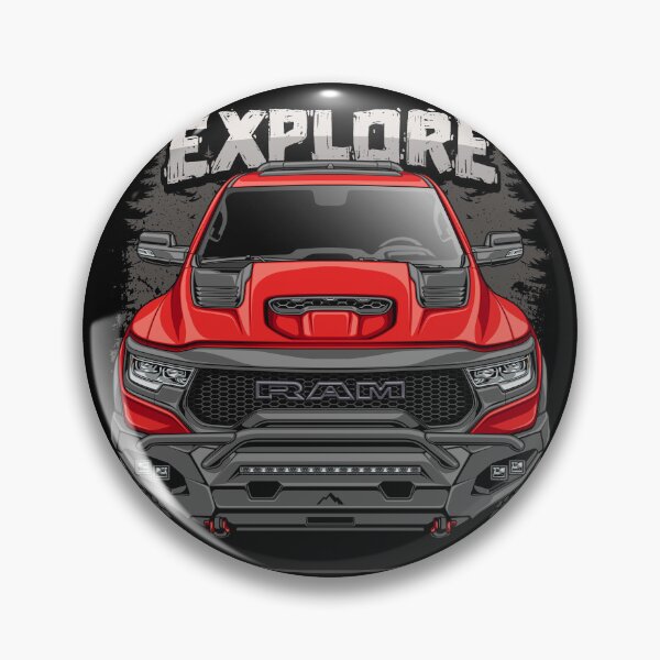 Item preview, RAM 1500 TRX (Flame Red) designed and sold by JioojiProject.