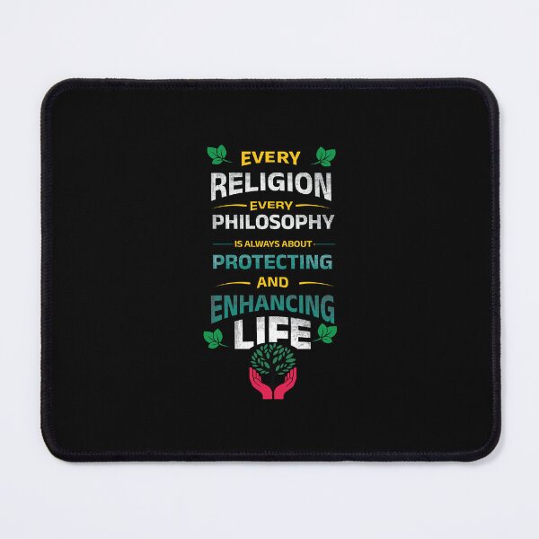 Item preview, Protect Life Typography Motivational Sticker designed and sold by Anjonn Vibes Designs.