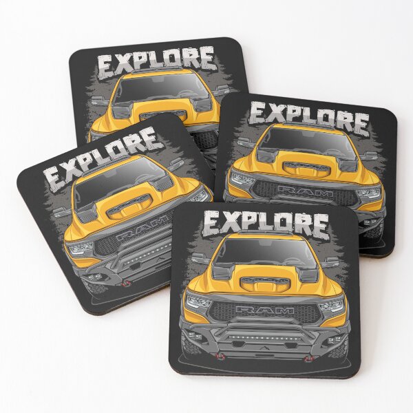 Item preview, RAM 1500 TRX (Detonator Yellow) designed and sold by JioojiProject.