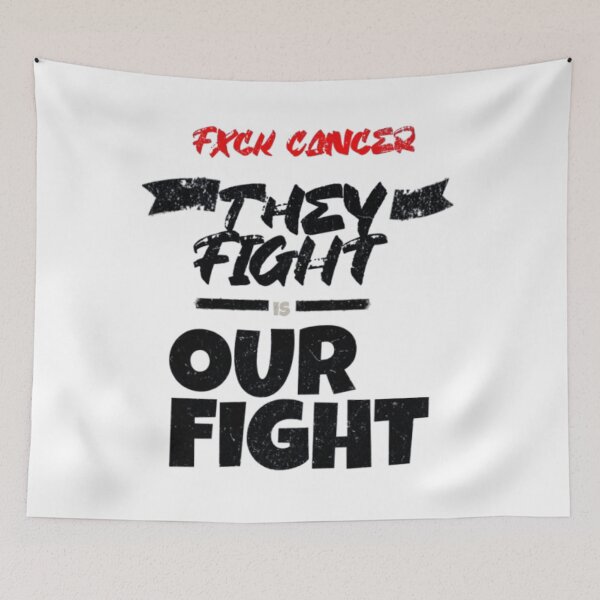 Item preview, Fight Our Fight - Cancer Support and Solidarity Hope designed and sold by KolinBoy.
