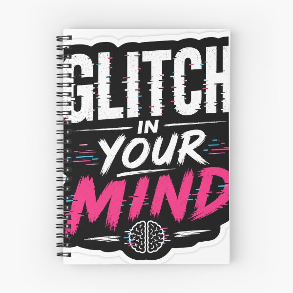 Item preview, Glitch In Your Mind – Cyberpunk Aesthetic Sticker designed and sold by Ashutoshwarade.