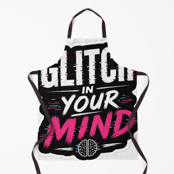 Item preview, Glitch In Your Mind – Cyberpunk Aesthetic Sticker designed and sold by Ashutoshwarade.