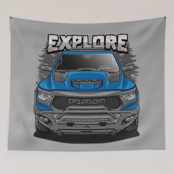 Item preview, RAM 1500 TRX (Patriot Blue) designed and sold by JioojiProject.