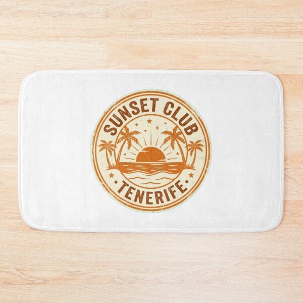 Item preview, Sunset Club Tenerife Canary Island– Golden Hour Beach Vibes  designed and sold by ArtsyExplorer.