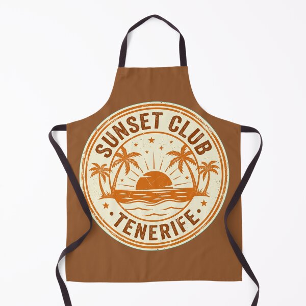 Item preview, Sunset Club Tenerife Canary Island– Golden Hour Beach Vibes  designed and sold by ArtsyExplorer.