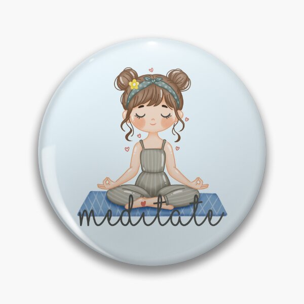 Item preview, Meditate - Yoga designed and sold by artsbymokeena.