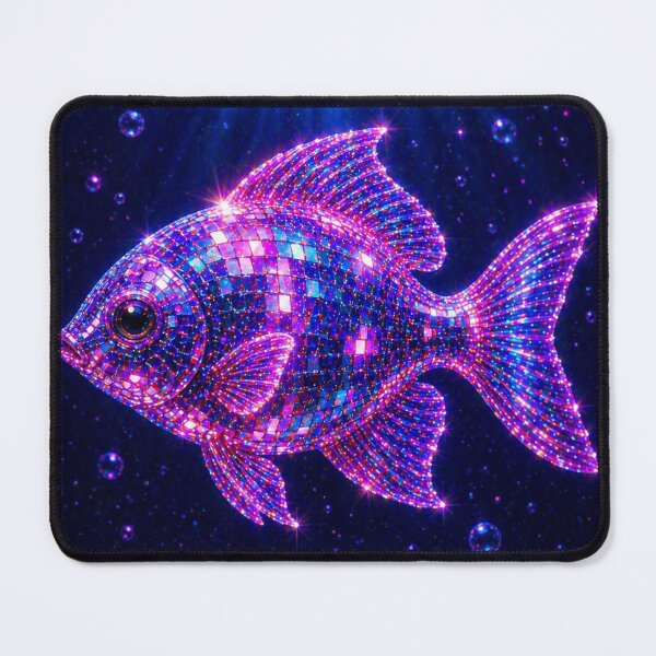 Item preview, Aesthetic neon disco sea fish  designed and sold by Heaven1111.